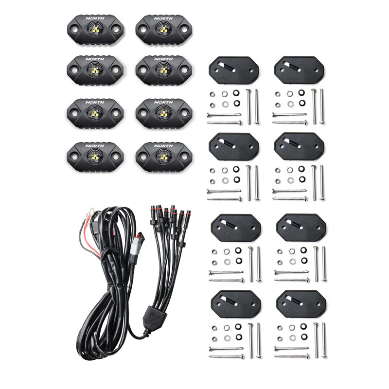8-Piece - Single LED Rock Lights - Image 10