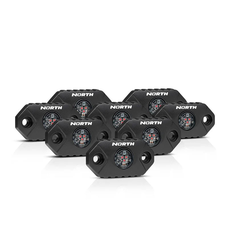 8-Piece - Single LED Rock Lights - Image 3