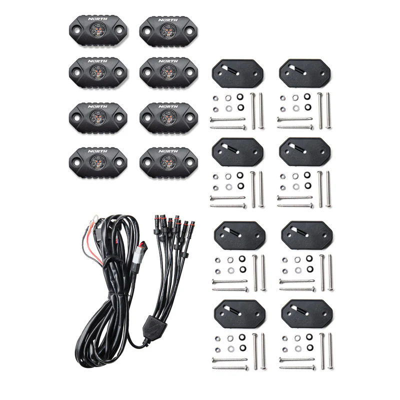 8-Piece - Single LED Rock Lights - Image 6