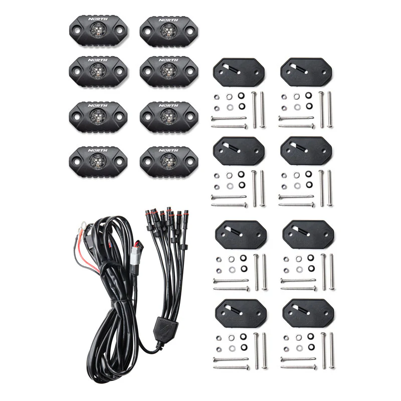 8-Piece - Single LED Rock Lights - Image 7