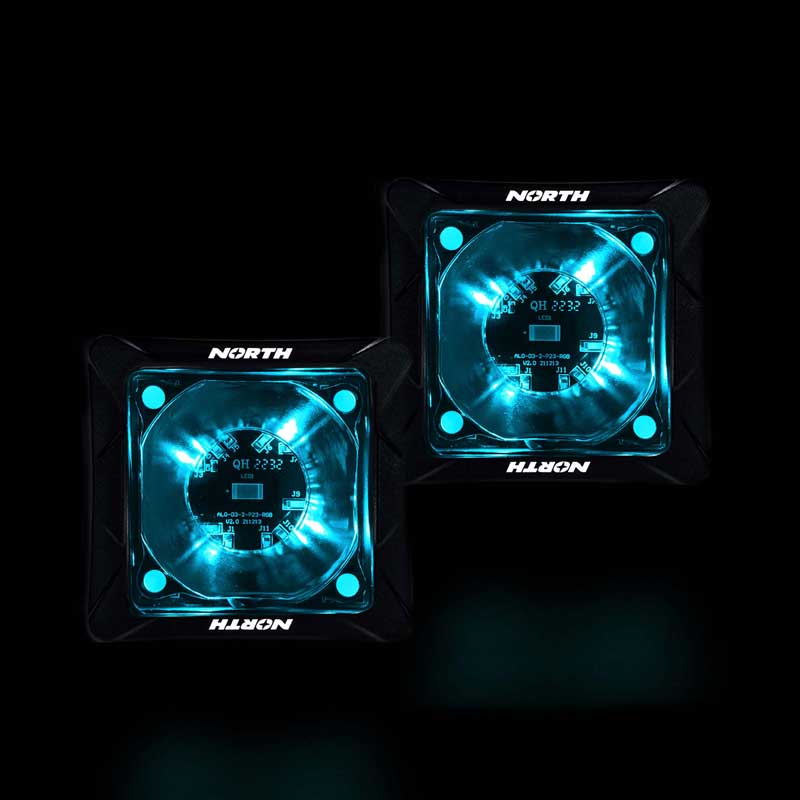 3"x3" Cube Pod Light with RGB Backlight - Image 11