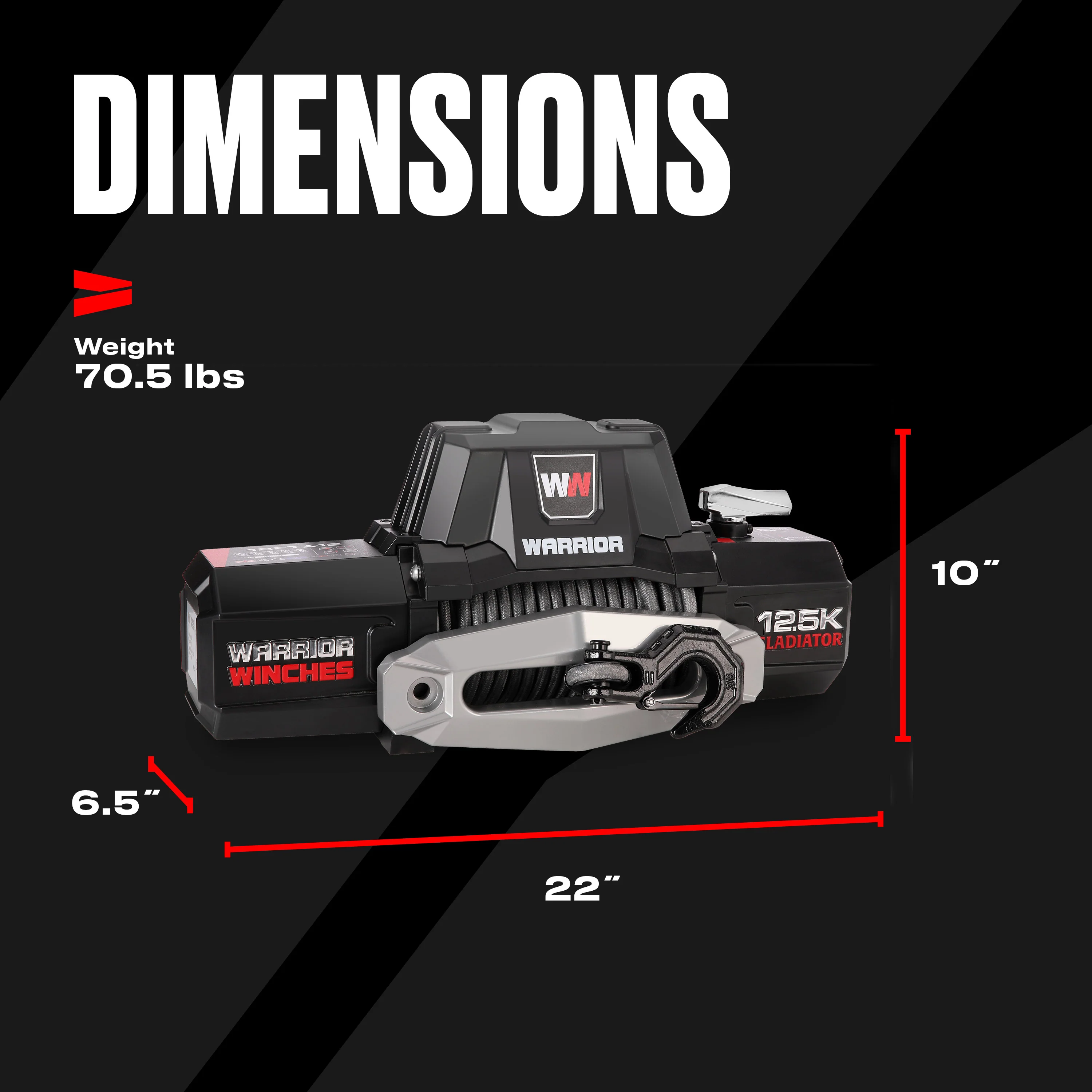 Warrior Winch - Gladiator F Type - Image 12