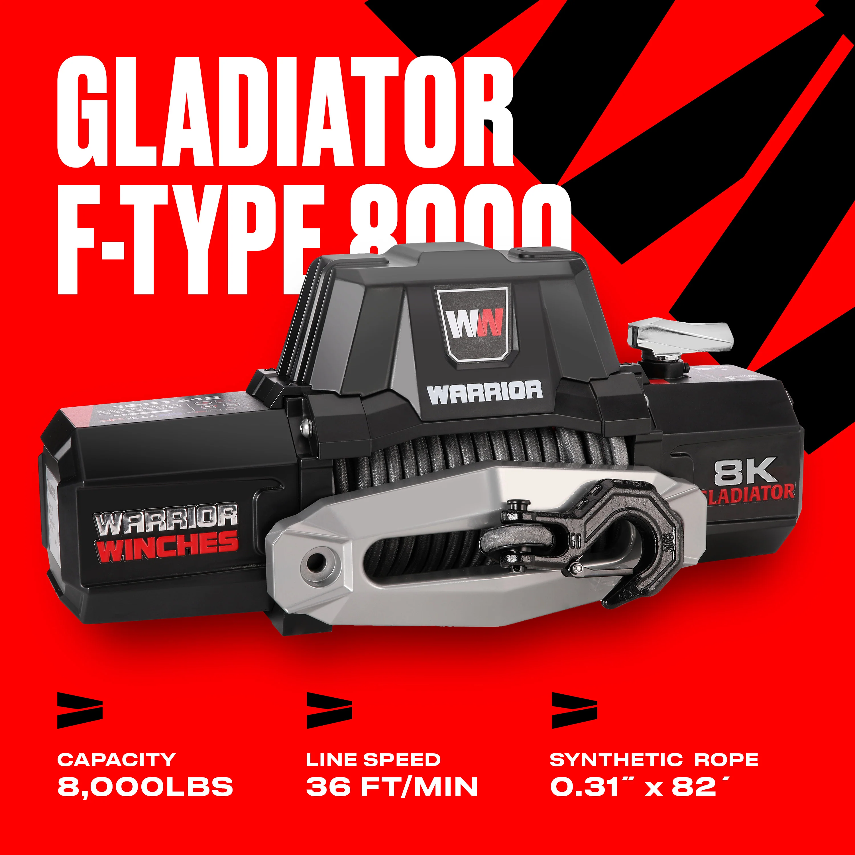 Warrior Winch - Gladiator F Type - Image 3