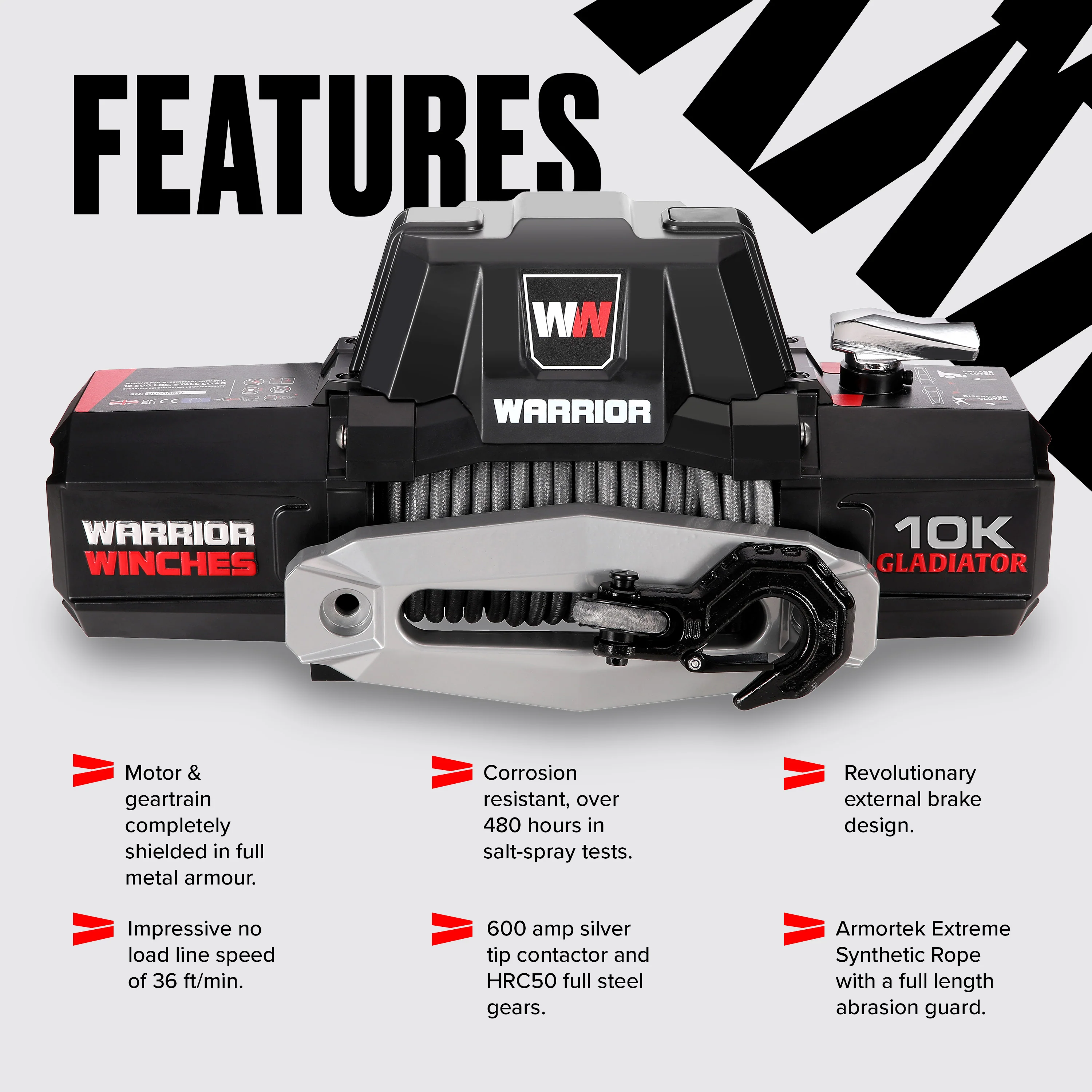 Warrior Winch - Gladiator F Type - Image 6