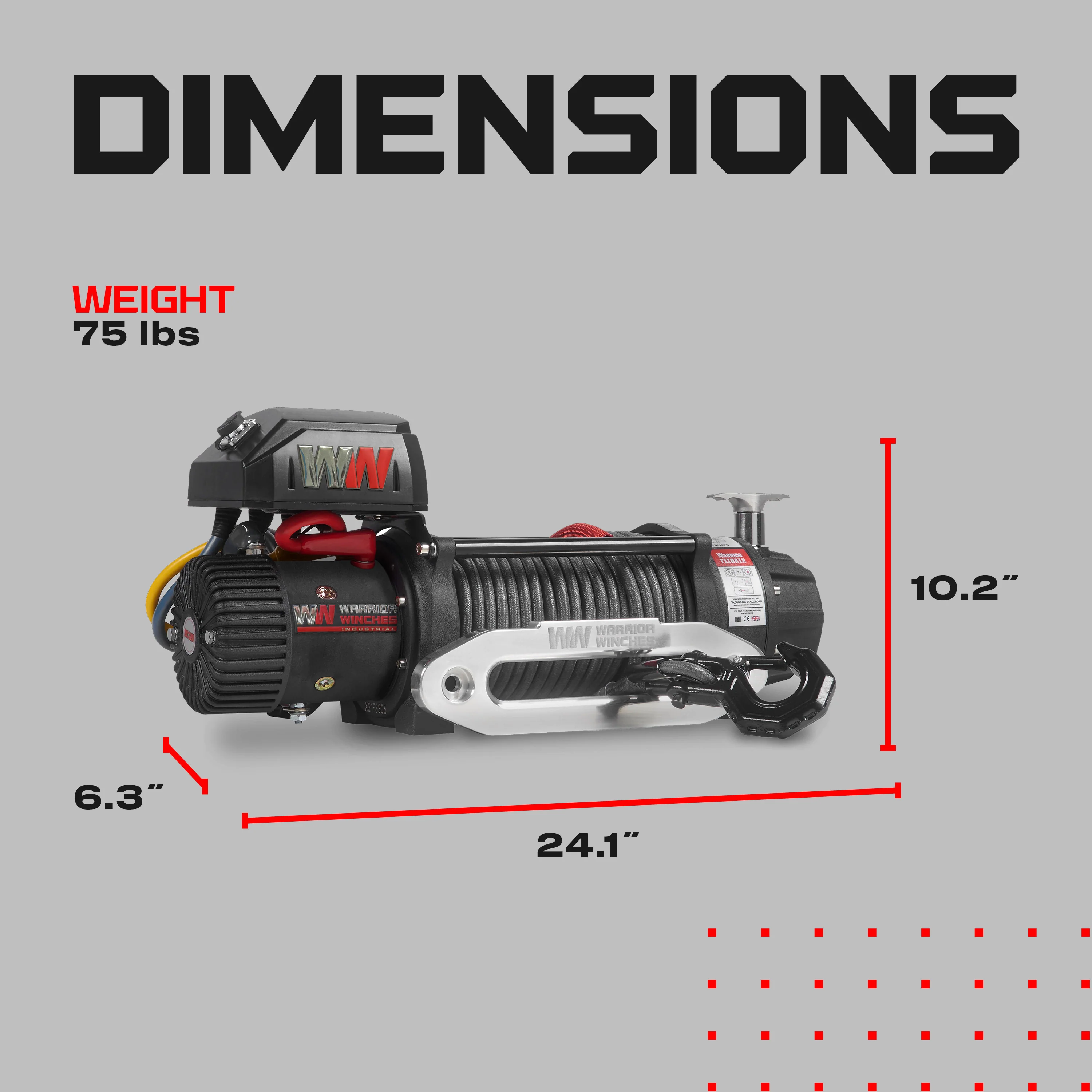 Warrior Winch - T1000 - Image 4